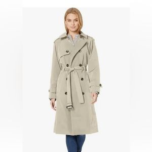 London Fog Vintage Double Breasted Trench Coat Size 2X